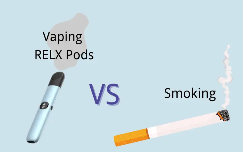 Are RELX Pods Safe: What's The Difference Between Vaping RELX Pods And Smoking?