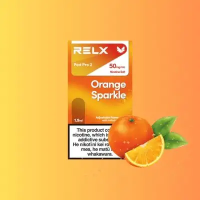 Best RELX Infinity 2 Pod Flavours Orange Sparkle