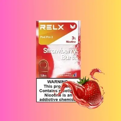 Best RELX Infinity 2 Pod Flavours Strawberry Burst