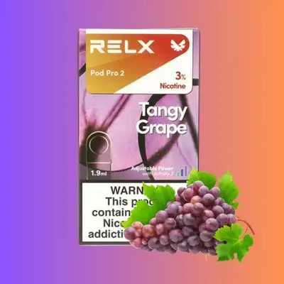 Best RELX Infinity 2 Pod Flavours Tangy Grape