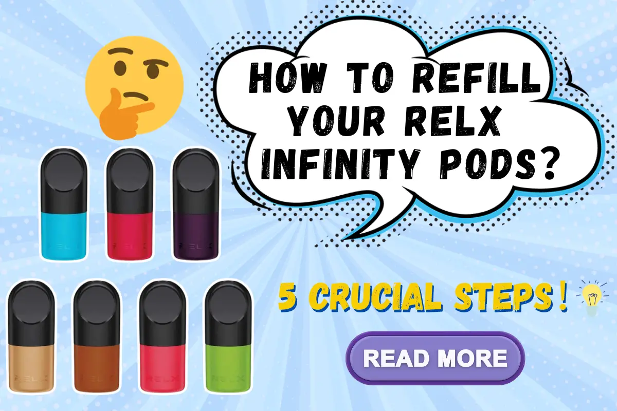 How to refill RELX Infinity Pod