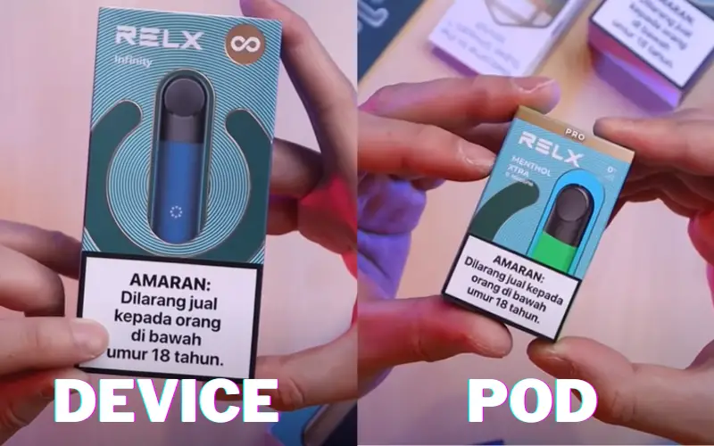 How To Use RELX: Prepare Compatible RELX Device And RELX Pod