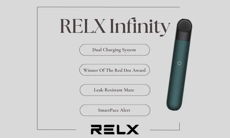 RELX Alpha vs Infinity RELX Infinity device