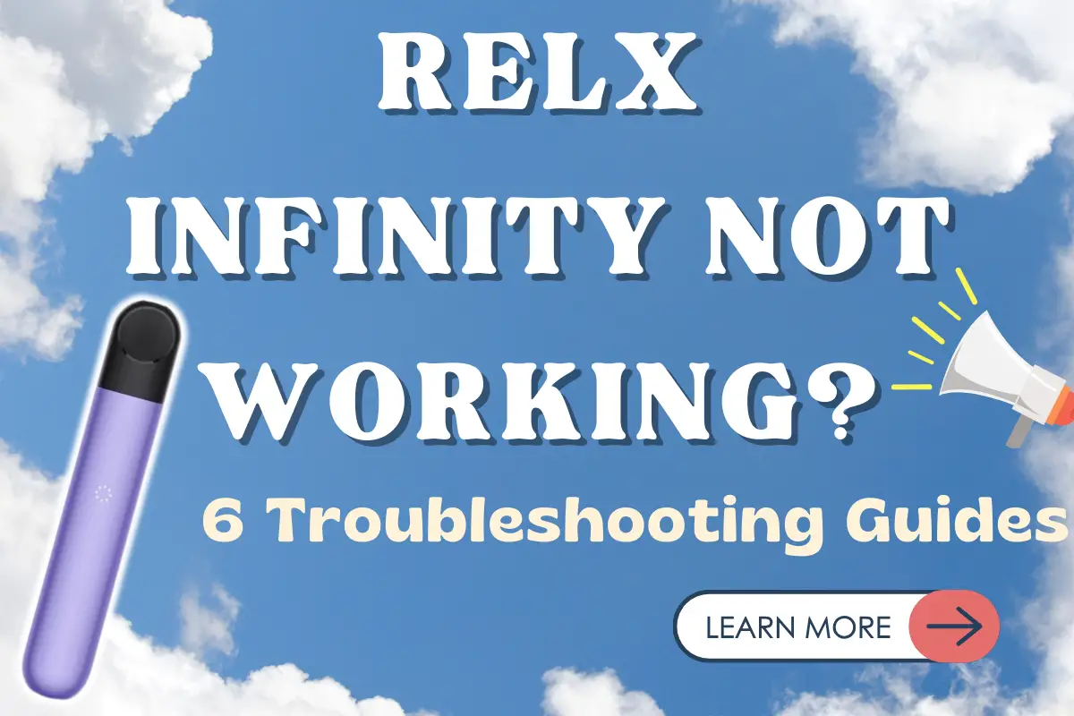 RELX Infinity not working