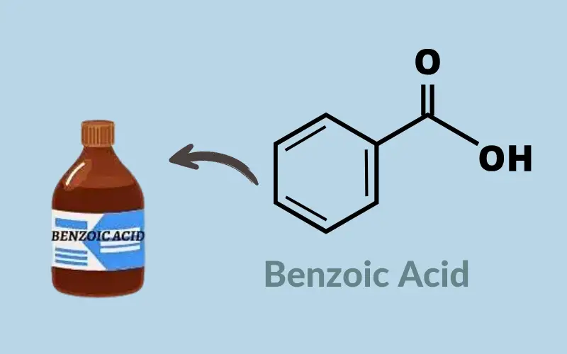 relx infinity pod ingredient:  benzoic acid