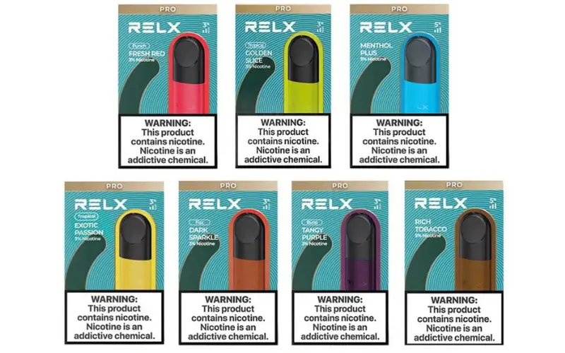 RELX Infinity Pods flavours packs