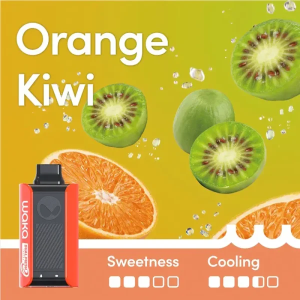 Orange Kiwi RELX WAKA soPro PA10000 Puffs